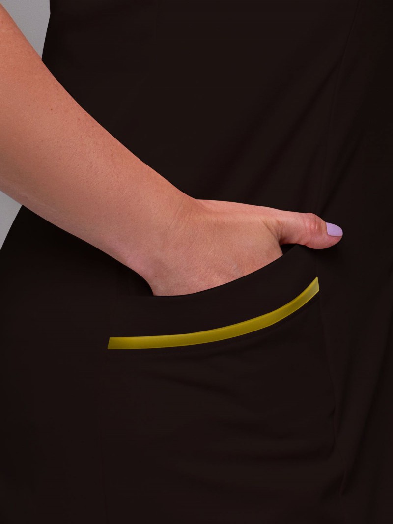 Preto Com Dourado (Zíper Dourado)