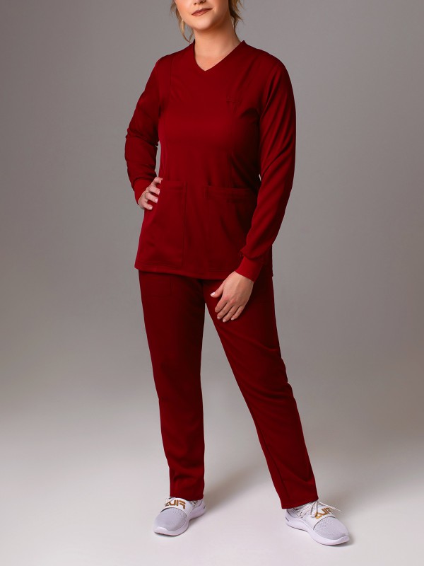 Conjunto Scrub Feminino Catita Manga Longa - 