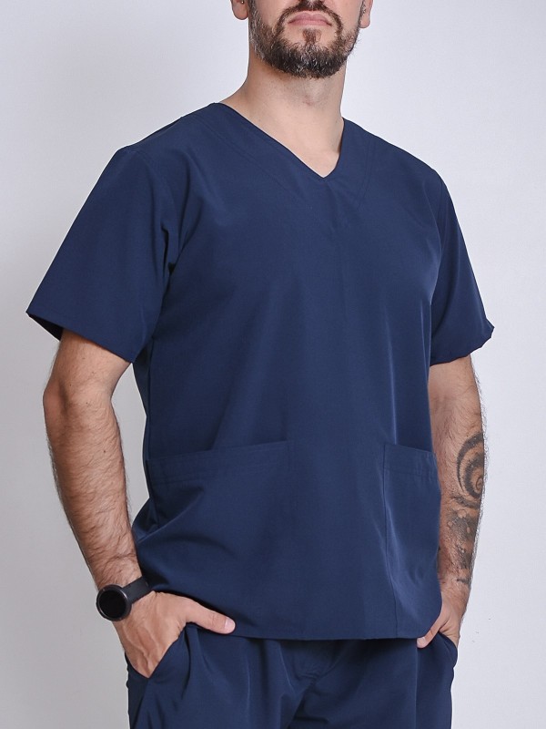 Blusa Scrub Masculino Basic - 