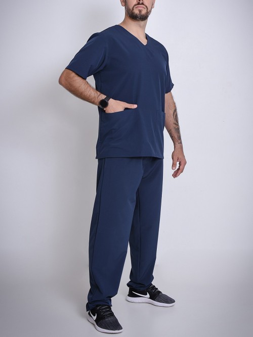 Conjunto Scrub Feminino Basic - Gola V