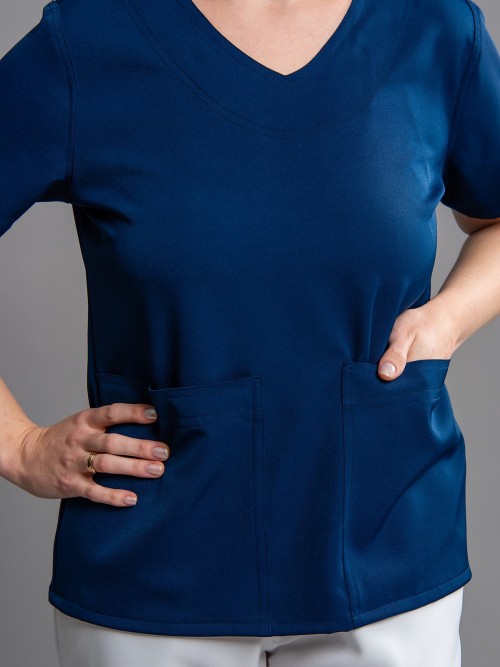 Conjunto Scrub Feminino Nurse - Dois bolsos Frontais