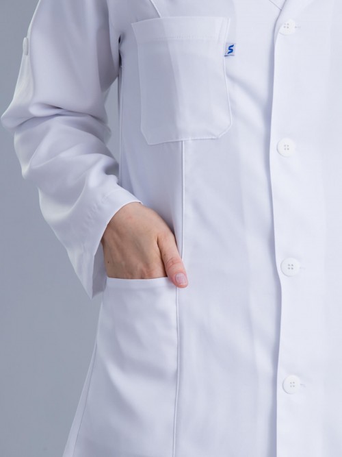 Jaleco Feminino Medicina - Possui três bolsos