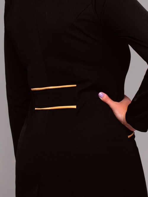 Jaleco Feminino Maíse - Detelhes em outra cor